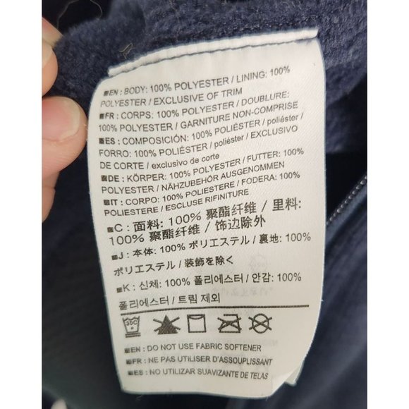 Arc'teryx Men's Sz. L Covert Full Zip Fleece Cardigan In Sapphire Heather - Picture 5 of 6